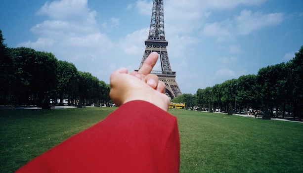 Etude de perspective - La tour Eiffel, 1995-2003, Ai Weiwei